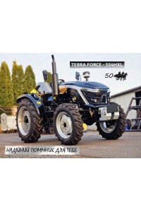 Трактор Terra Force 554HX на прижимній гідравліці, шинами на 28 та компрессором